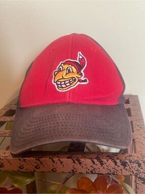 Vintage Cleveland Indians American Needle 1918 Series Cooperstown Hat Strapback